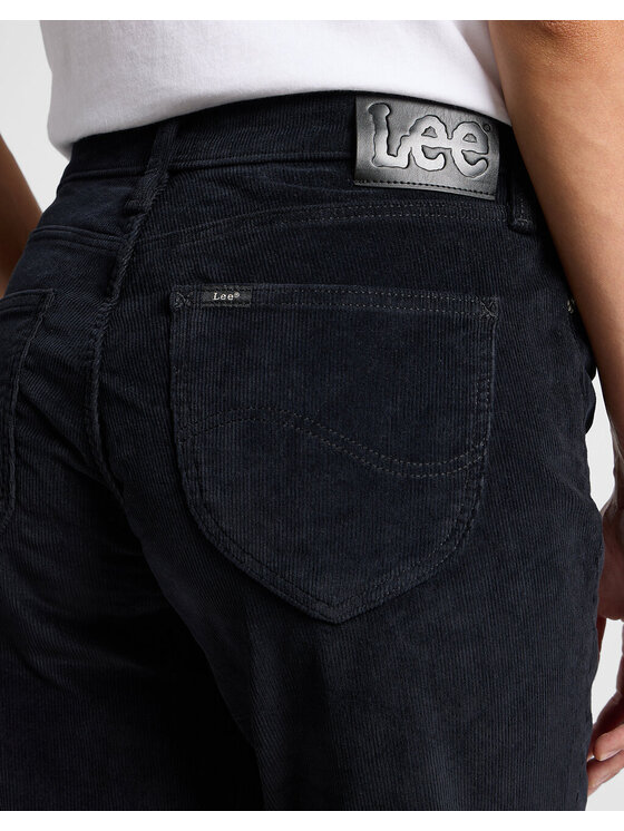 Lee Lee Jeansy MARION STRAIGHT Czarny Regular Fit