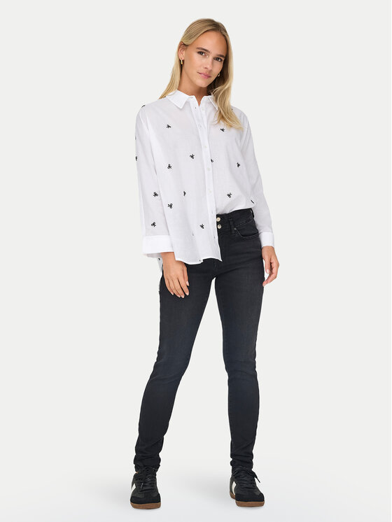 ONLY ONLY Košulja 15283743 Bijela Box Fit