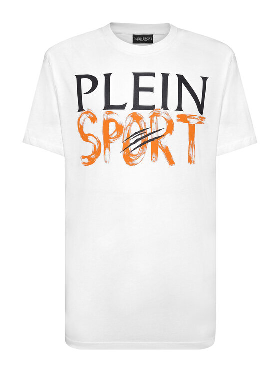 Plein Sport Plein Sport T-shirt 8215 Bianco Regular Fit