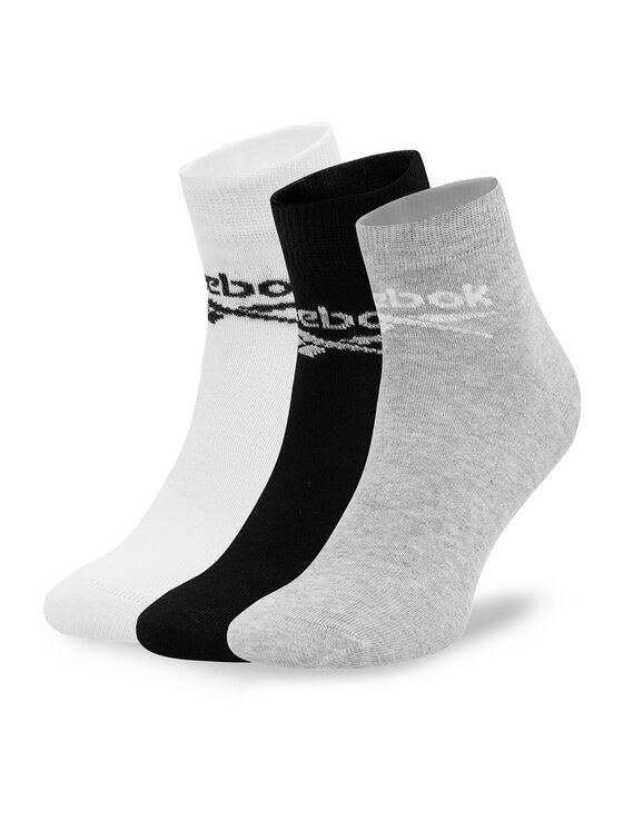Set di 3 paia di calzini lunghi unisex Reebok
