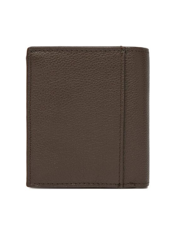 Calvin Klein Calvin Klein Μεγάλο Πορτοφόλι Ανδρικό Micropebble Comp Trifold W Coin LV04D1034G Καφέ