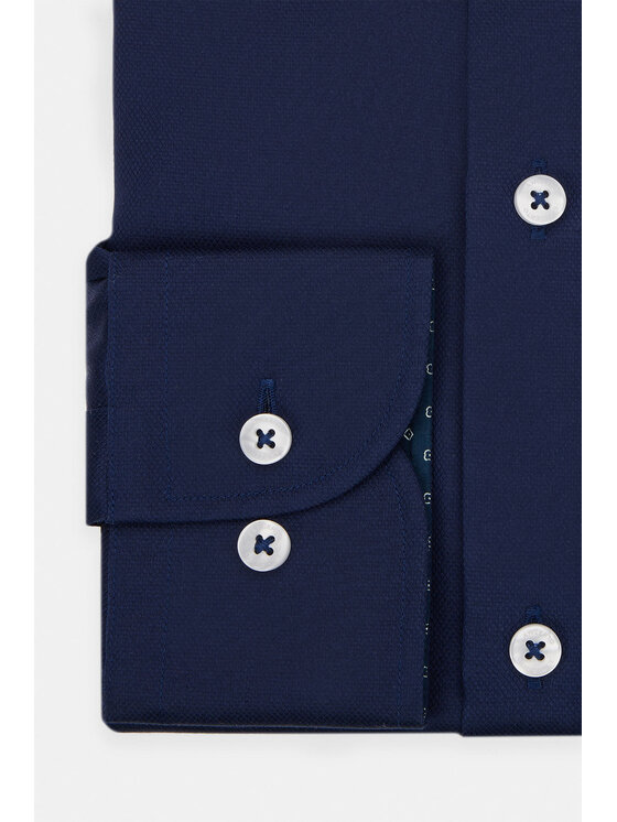 Lancerto Lancerto Koszula Janet KO073123000038 Granatowy Slim Fit