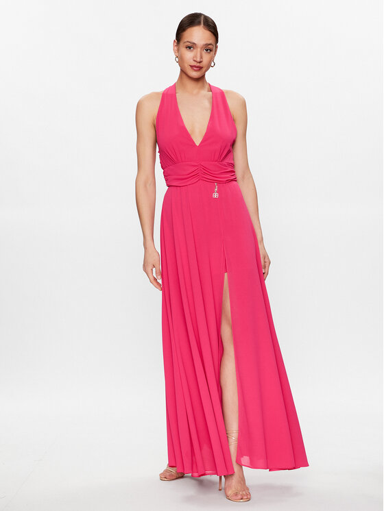 Fracomina Fracomina Abendkleid FQ23SD3004W41201 Rosa Regular Fit