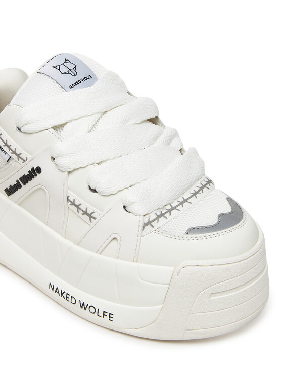 Naked Wolfe Naked Wolfe Sneakersy SLIDER Bílá
