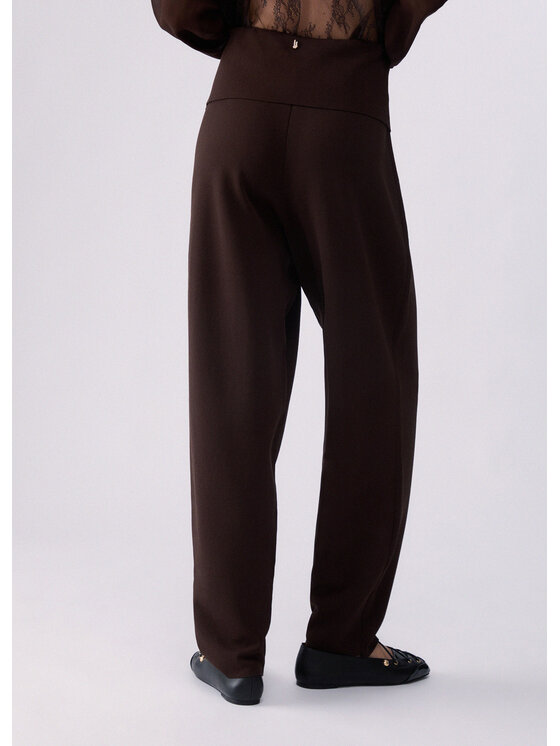 Liu Jo Liu Jo Pantaloni di tessuto CF6245MS55NX0807 Marrone Regular Fit