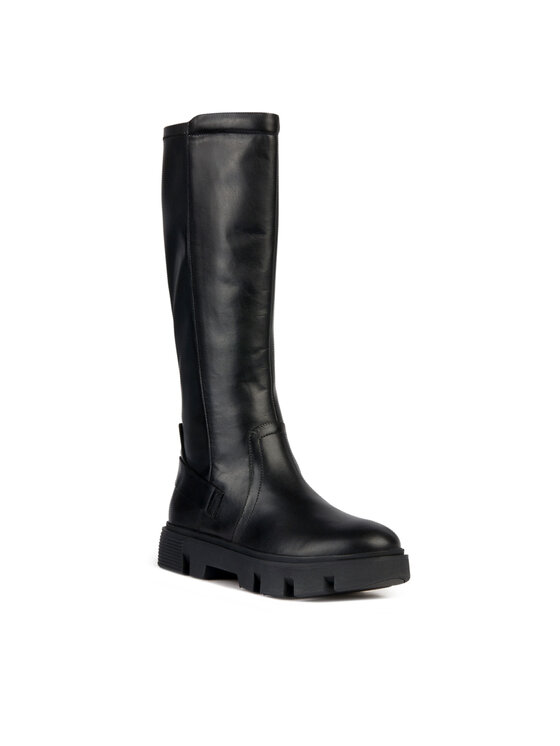 Geox Geox Μπότες D Vilde D36UAA 085KB C9999 Μαύρο