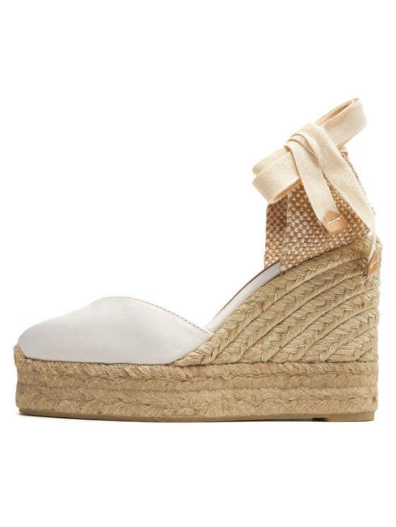 Castañer Castañer Espadryle Chiara/8Ed/006 021726 Écru