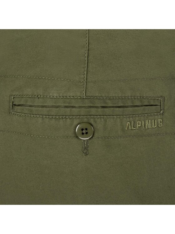 Alpinus Alpinus Szorty sportowe Hekla Zielony Active Fit