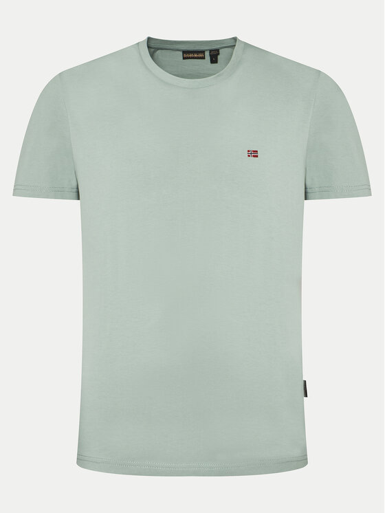 Napapijri Napapijri T-shirt Salis NP0A4H8D Kaki Regular Fit
