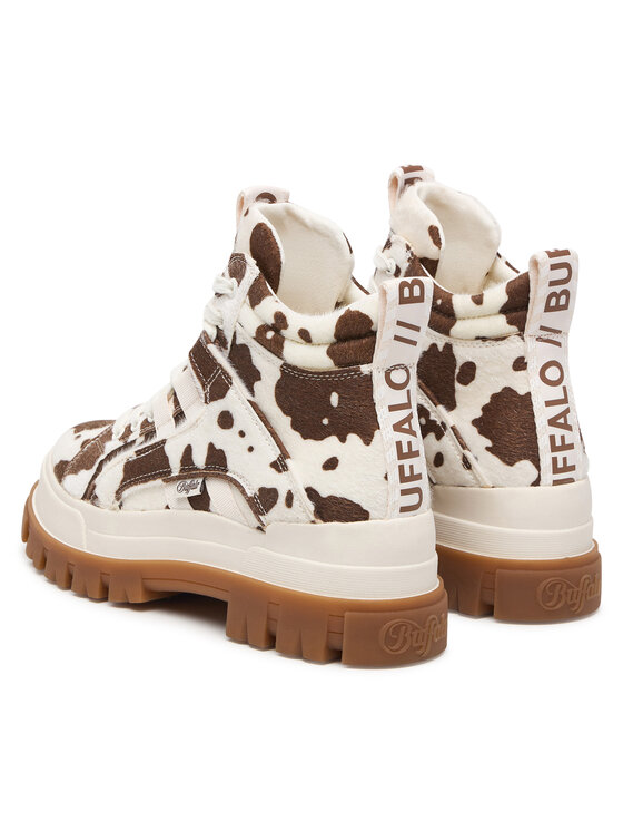 Buffalo Buffalo Schnürschuhe Aspha Nc Mid 16398 Creme