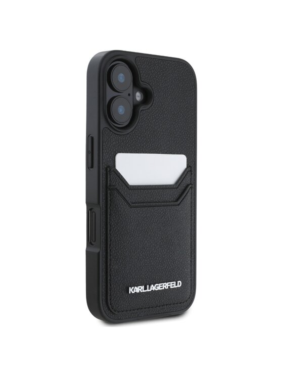 KARL LAGERFELD KARL LAGERFELD Etui na telefon iPhone 16 Czarny