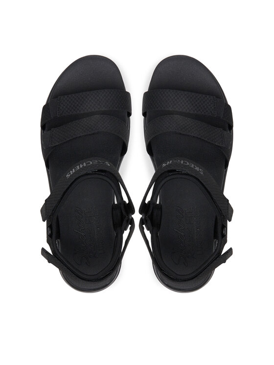 Skechers Skechers Szandál D'Lux Walker-Going-Out Vibes 119828/BBK Fekete
