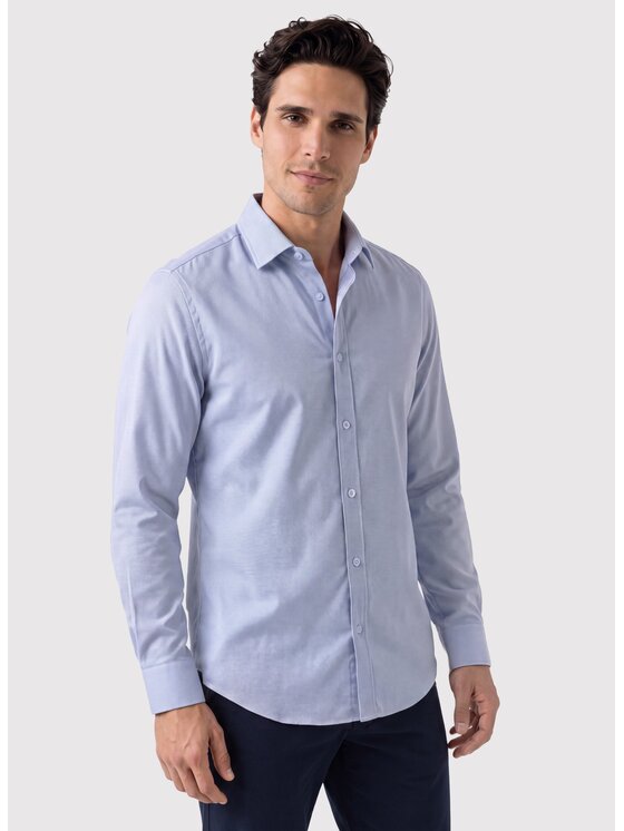 Pako Lorente Pako Lorente Koszula P26WN-1X-029 Niebieski Slim Fit