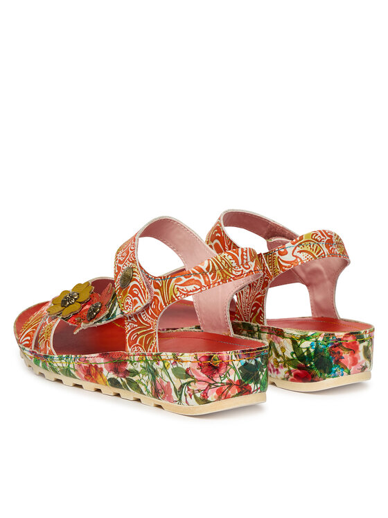 Laura Vita Laura Vita Босоніжки Brcyano 02 Червоний