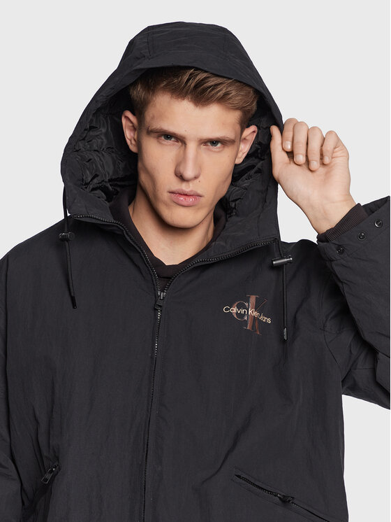 Calvin Klein Jeans Calvin Klein Jeans Μπουφάν μεταβατικό J30J322502 Μαύρο Regular Fit