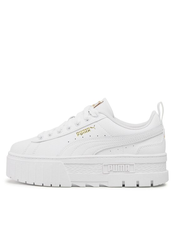 Puma Puma Sneakersy Mayze Lth Jr 384527 Biela