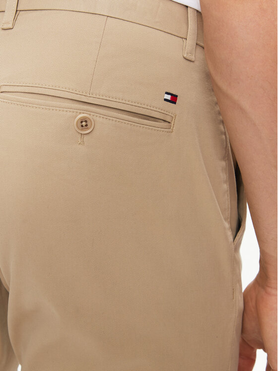 Tommy Hilfiger Tommy Hilfiger Chino Bleecker MW0MW26619 Bež Slim Fit