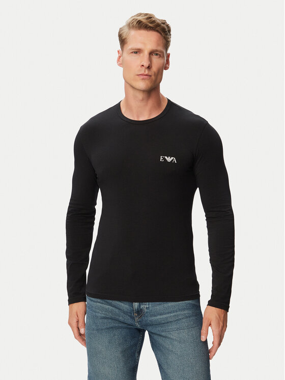Emporio Armani Underwear Longsleeve EM000383 AF25018 UC001 Negru Regular Fit