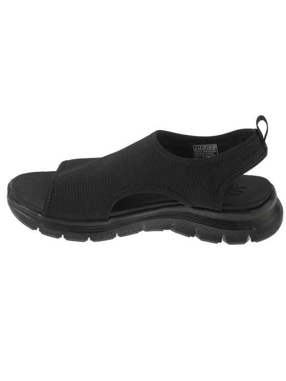 Skechers Skechers Sandały Skechers Flex Appeal 4.0 - Moon Lines Czarny