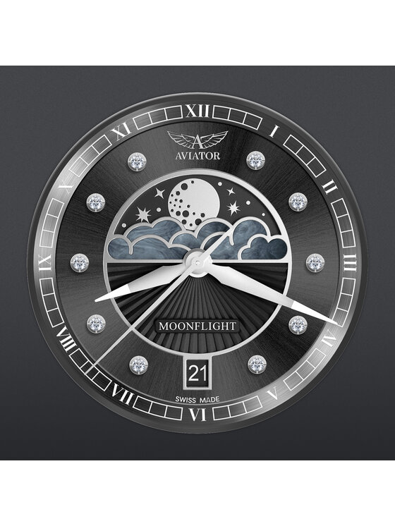 Aviator Aviator Orologio V.1.33.0.381.4 Nero
