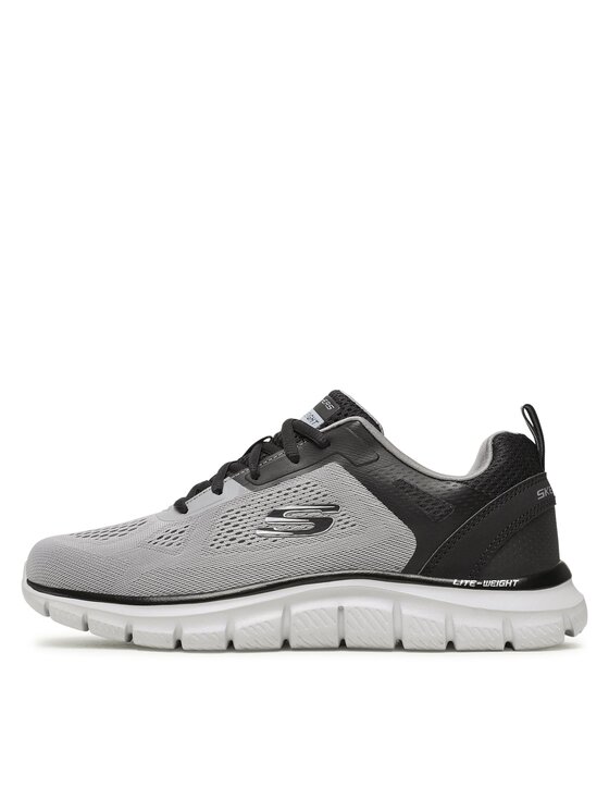 Skechers Skechers Сникърси Track Broader 232698/GYBK Сив