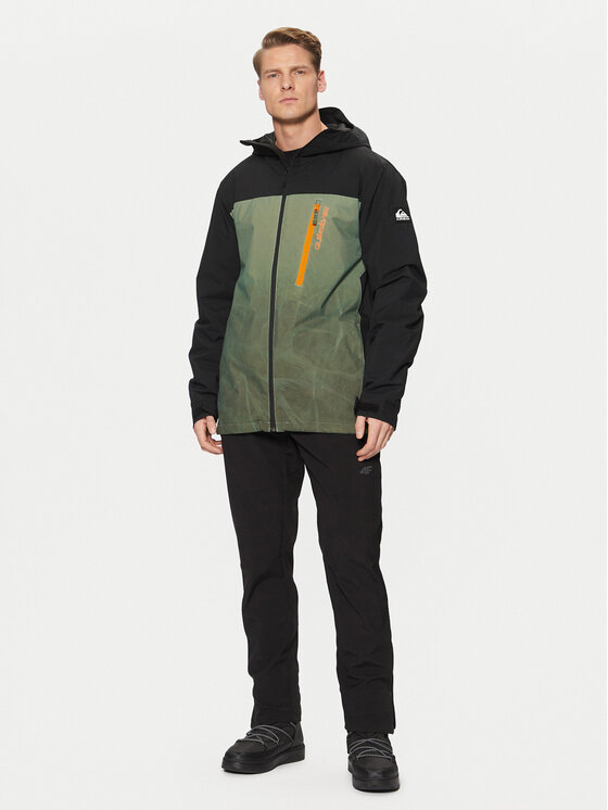 Quiksilver Quiksilver Kurtka narciarska Morton EQYTJ03458 Zielony Modern Fit