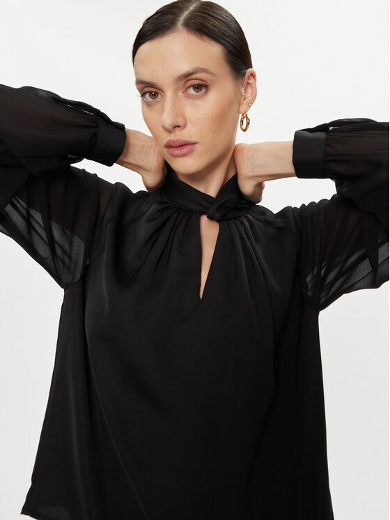 JDY JDY Блузка 15308467 Чорний Regular Fit