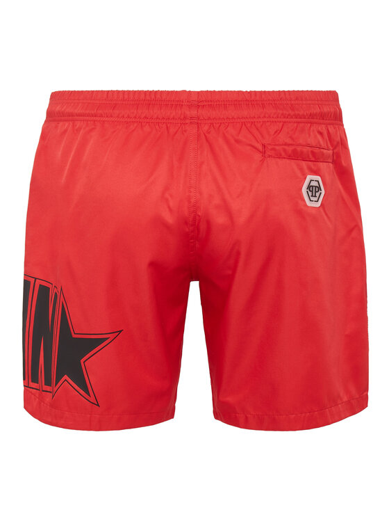 PHILIPP PLEIN PHILIPP PLEIN Kąpielówki 7097 Czerwony