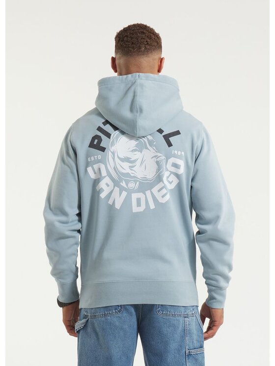 PITBULL PITBULL Bluza DOG SD Niebieski jasny Regular Fit