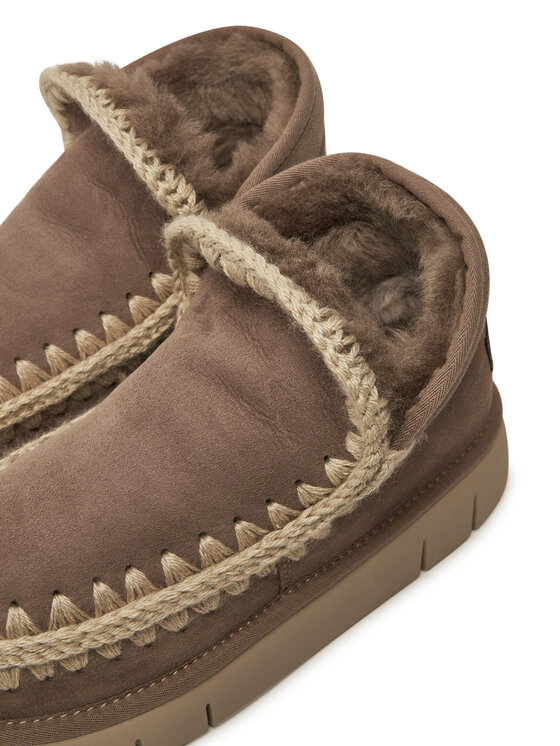 Mou Mou Μπότες Χιονιού Eskimo Bounce Sneaker FW531009A Καφέ