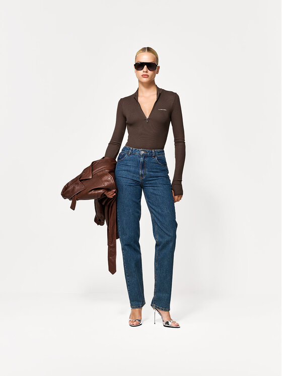 La Mania La Mania Body RUBBY Brązowy Classic Fit