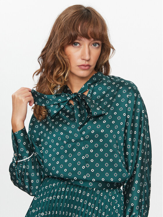 Marella Marella Blusa Mission 2331160938200 Verde Regular Fit