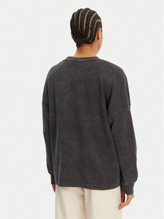 Roxy Roxy Majica dugih rukava ERJKT04276 Siva Relaxed Fit