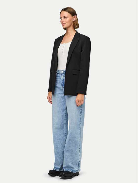 Pieces Pieces Σακάκι Bozzy 17144884 Μαύρο Regular Fit