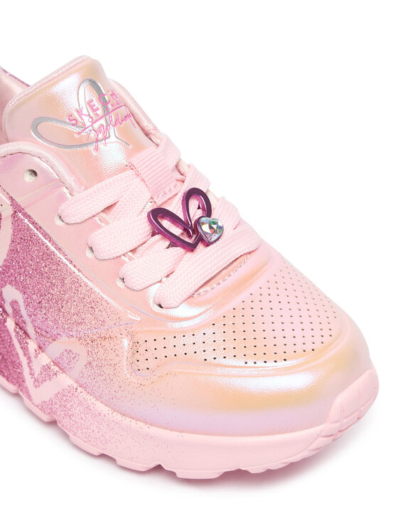 Skechers Skechers Sneakersy Jgoldcrown: Uno Lite - Heartdust Forever 310814L Růžová