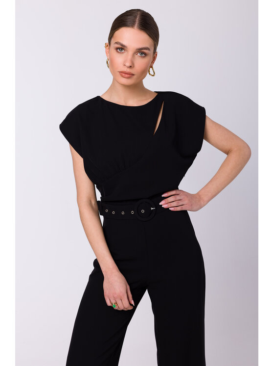Stylove Stylove Jumpsuit S339 Nero Regular Fit
