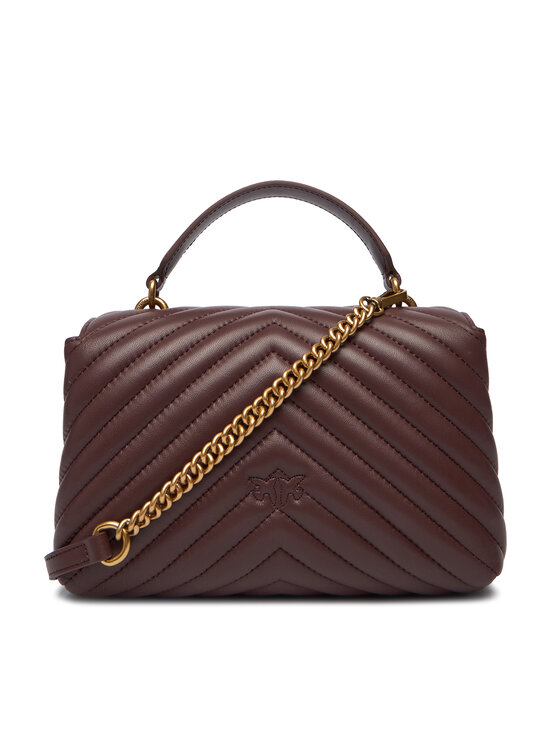 PINKO PINKO Rankinė Love Lady Puff Mini Cl Al 25-26 PLTT 100044 A0GK Vyšninė