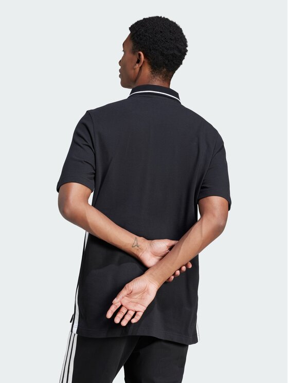 adidas adidas Polo 143471 Czarny Regular Fit