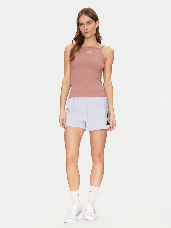 adidas adidas Sportske kratke hlače Own the Run Colorblock JP0831 Ljubičasta Regular Fit
