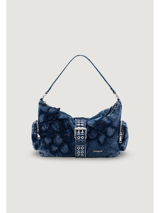 Desigual Desigual Torebka BAG_CURIO DENIM Niebieski