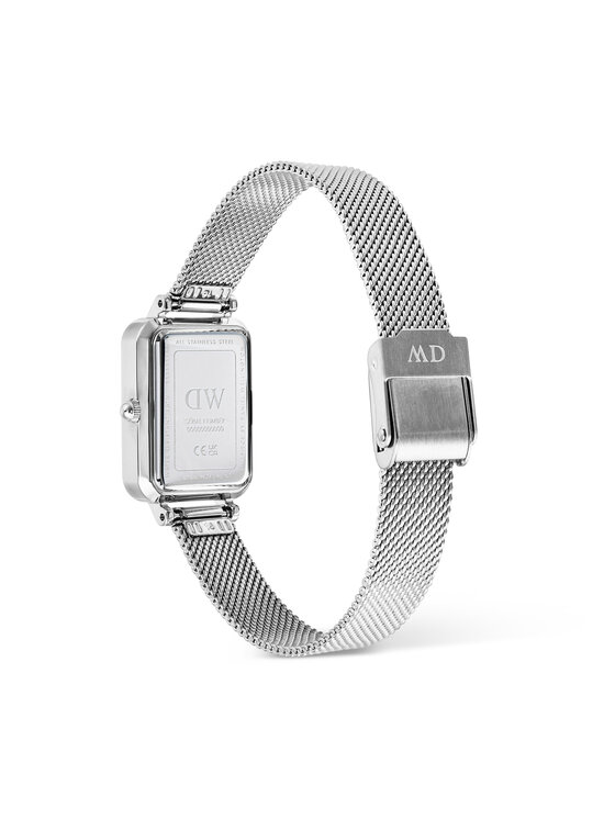 Daniel Wellington Daniel Wellington Часовник Quadro Sterling Roman Numerals DW00100863 Сребрист