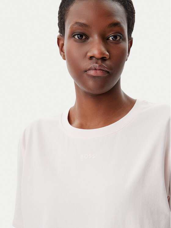 BOSS BOSS T-krekls 50510322 Rozā Regular Fit