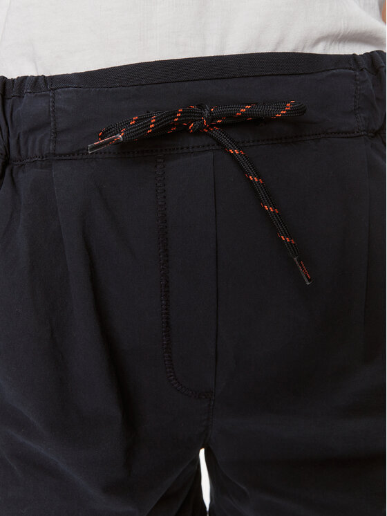 Napapijri Napapijri Šortky z materiálu Aberdeen NP0A4I51 Tmavomodrá Loose Fit