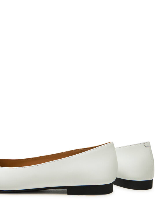 MICHAEL Michael Kors MICHAEL Michael Kors Ballerinas Rebecca Flex Ballet 40F4RBFP1L Weiß