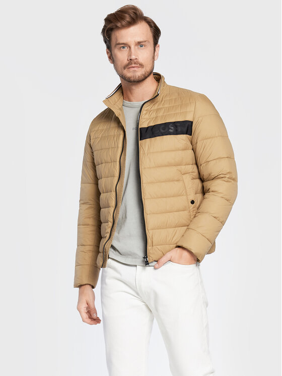 BOSS BOSS Pārejas jaka Darolus 50464308 Bēšs Regular Fit