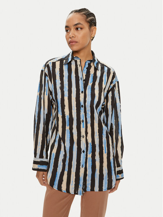 PINKO Pinko Πουκάμισο Eden 103592 A1UK Μπλε Regular Fit