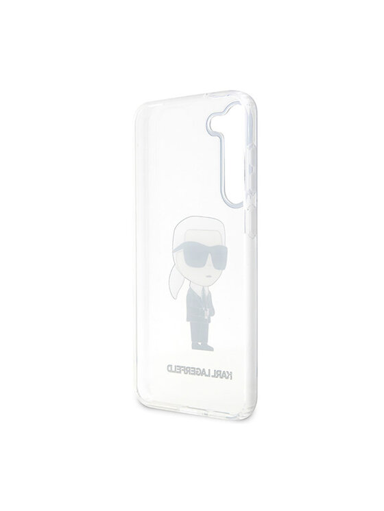 KARL LAGERFELD KARL LAGERFELD Etui na telefon Ikonik Karl Przezroczysty