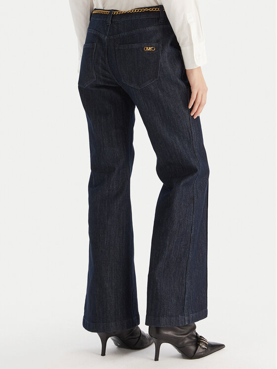 MICHAEL Michael Kors MICHAEL Michael Kors Blugi MF590HRM24 Bleumarin Bootcut Fit