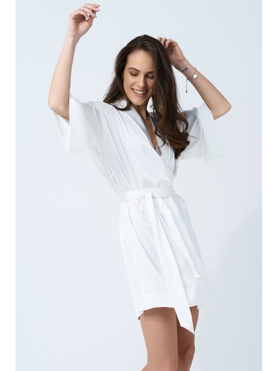 Love and Hate Love and Hate Szlafrok Dora Beige Beżowy Ladies Fit