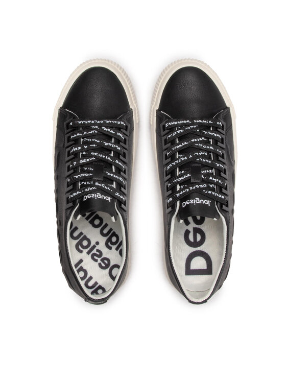 Desigual Desigual Tenisice 22WSKP37 Crna